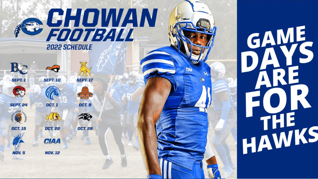Chowan Football Releases 2022 Schedule Chowan University