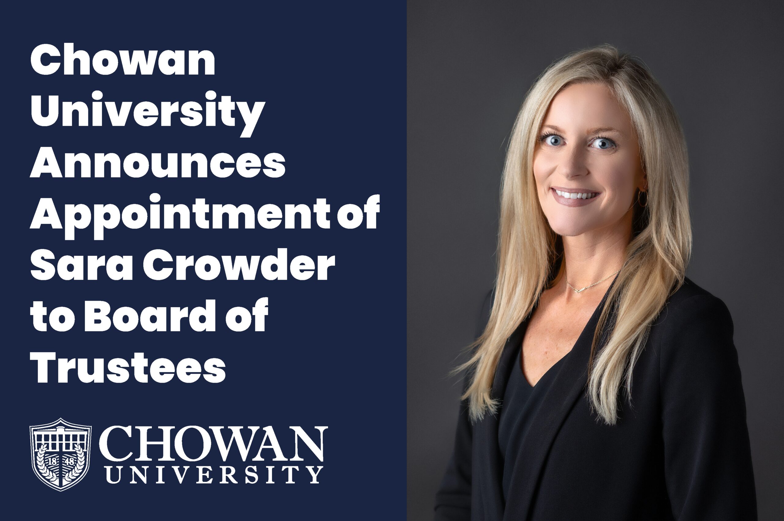 Chowan University Announces Appointment Of Sara Crowder To Board Of SaraCrowder Scaled 